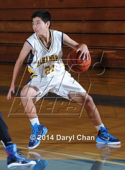 Thumbnail 1 in Alhambra vs Gabrielino (San Marino Tournament) photogallery.
