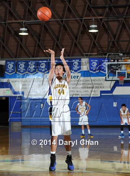 Thumbnail 2 in Alhambra vs Gabrielino (San Marino Tournament) photogallery.