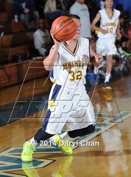 Thumbnail 1 in Alhambra vs Gabrielino (San Marino Tournament) photogallery.