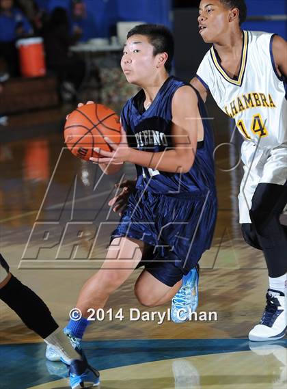 Thumbnail 3 in Alhambra vs Gabrielino (San Marino Tournament) photogallery.
