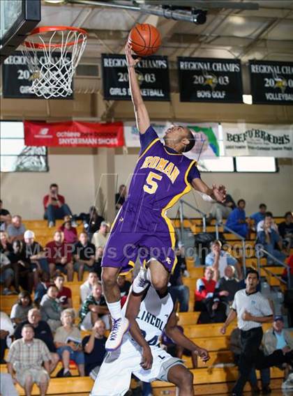 Thumbnail 2 in Lincoln vs. Roman Catholic (City of the Palms Classic) photogallery.