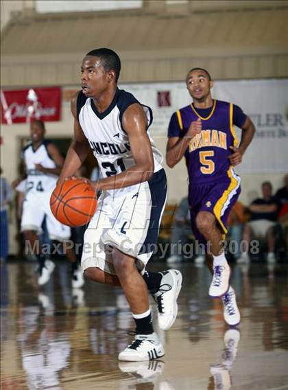 Thumbnail 2 in Lincoln vs. Roman Catholic (City of the Palms Classic) photogallery.