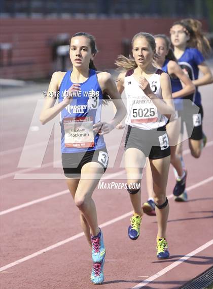Thumbnail 2 in 51st Annual Loucks Games (Women's 3200 Meter Run) photogallery.
