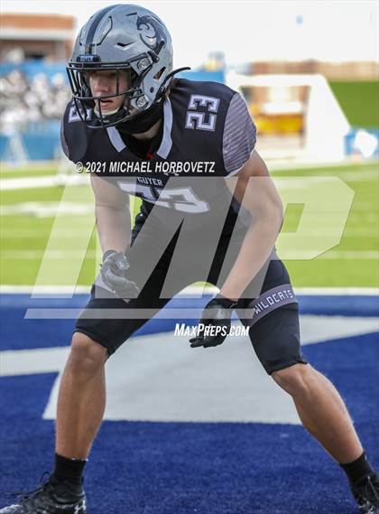 Thumbnail 1 in Guyer vs. Cedar Hill (UIL 6A Division 2 Semifinal) photogallery.