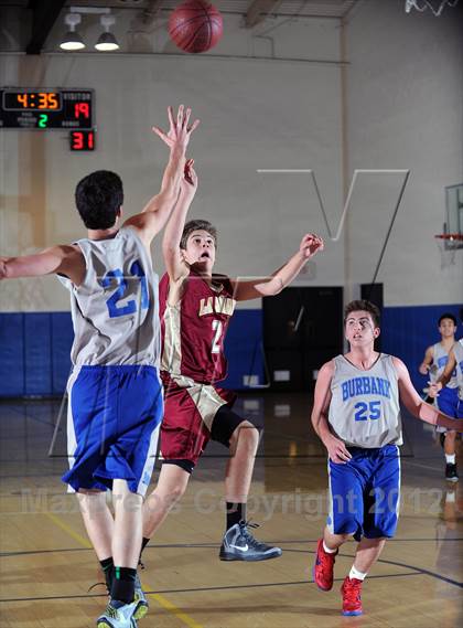 Thumbnail 1 in Burbank vs. La Canada (Burbank Tournament) photogallery.