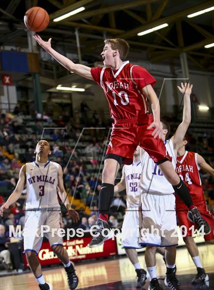 Thumbnail 1 in New York Mills vs. Moriah (NYSPHSAA Class D Semifinal) photogallery.