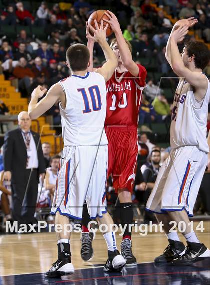 Thumbnail 3 in New York Mills vs. Moriah (NYSPHSAA Class D Semifinal) photogallery.
