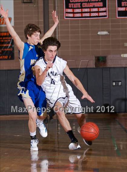 Thumbnail 3 in Staples Vs. Newtown (Ridgefield Holiday Tournament Consolation) photogallery.