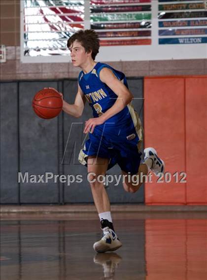 Thumbnail 1 in Staples Vs. Newtown (Ridgefield Holiday Tournament Consolation) photogallery.