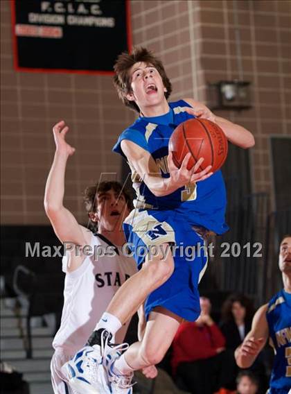 Thumbnail 1 in Staples Vs. Newtown (Ridgefield Holiday Tournament Consolation) photogallery.
