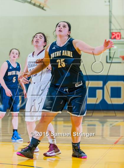 Thumbnail 2 in St. Francis vs Notre Dame (CIF CCS D5 Final) photogallery.