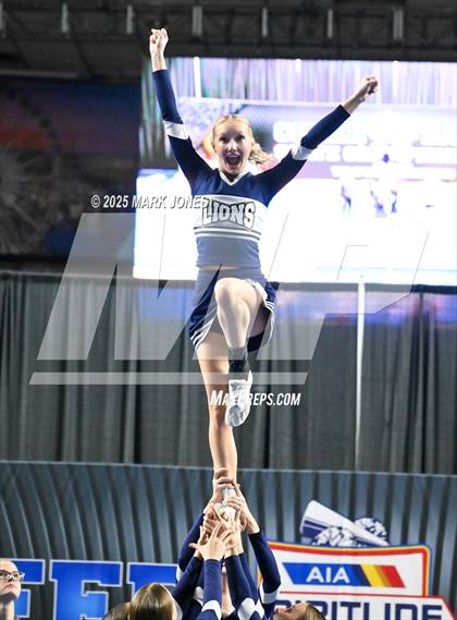 Thumbnail 2 in North Valley Christian Academy - Stunt Game Day Championships (AIA Division IV) photogallery.