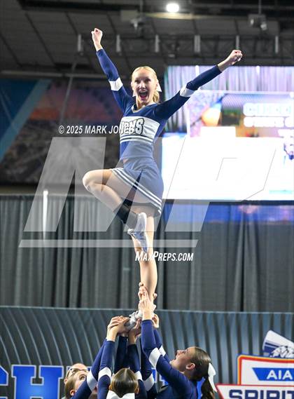 Thumbnail 3 in North Valley Christian Academy - Stunt Game Day Championships (AIA Division IV) photogallery.