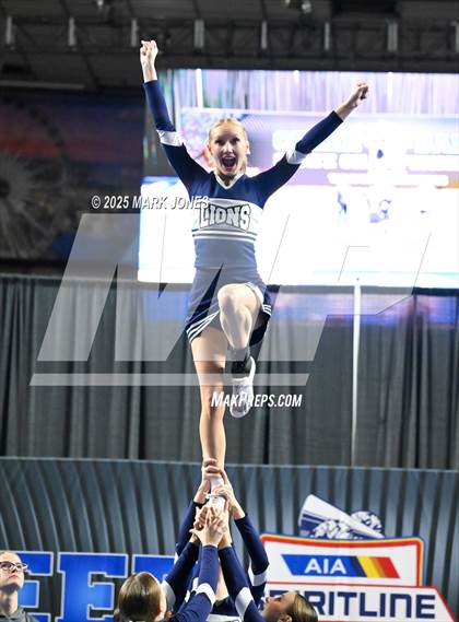 Thumbnail 3 in North Valley Christian Academy - Stunt Game Day Championships (AIA Division IV) photogallery.