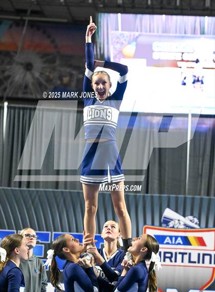 Thumbnail 3 in North Valley Christian Academy - Stunt Game Day Championships (AIA Division IV) photogallery.