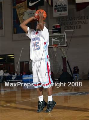 Thumbnail 1 in Madison vs. Oak Hill Academy (Houston vs the Nation Tournament) photogallery.