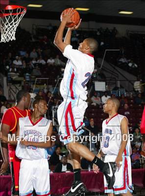 Thumbnail 1 in Madison vs. Oak Hill Academy (Houston vs the Nation Tournament) photogallery.