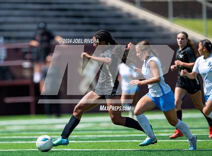 Thumbnail 3 in Jordan vs Brazoswood (UIL Soccer 6A Region 3 Semifinal) photogallery.