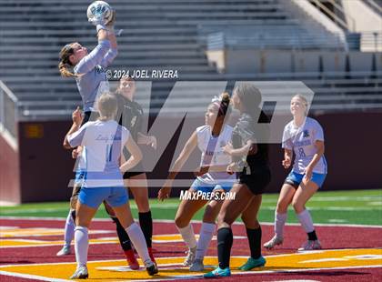 Thumbnail 2 in Jordan vs Brazoswood (UIL Soccer 6A Region 3 Semifinal) photogallery.