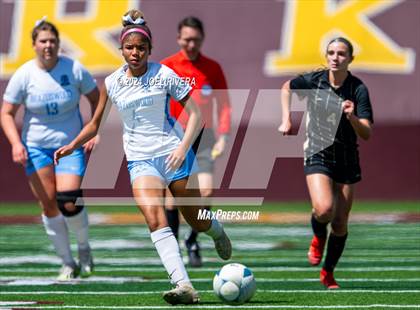 Thumbnail 3 in Jordan vs Brazoswood (UIL Soccer 6A Region 3 Semifinal) photogallery.