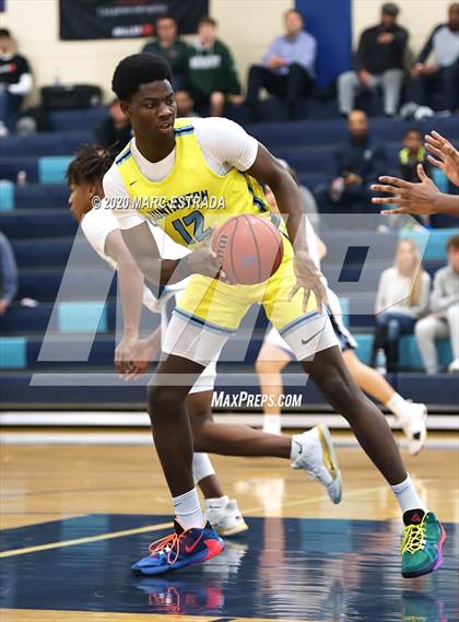 Thumbnail 3 in Berkeley Prep vs Huntington Prep ( National Hoop Fest Tournament) photogallery.