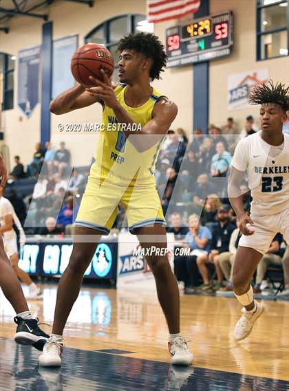 Thumbnail 1 in Berkeley Prep vs Huntington Prep ( National Hoop Fest Tournament) photogallery.