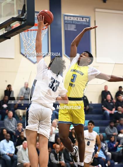 Thumbnail 2 in Berkeley Prep vs Huntington Prep ( National Hoop Fest Tournament) photogallery.