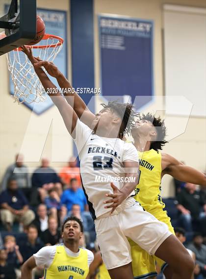 Thumbnail 1 in Berkeley Prep vs Huntington Prep ( National Hoop Fest Tournament) photogallery.