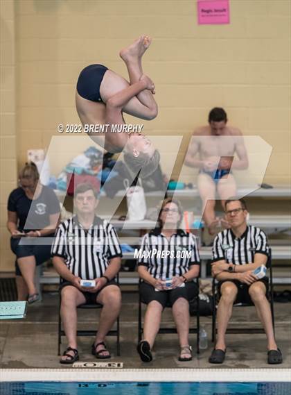 Thumbnail 3 in CHSAA 5A Boys Diving - State Championship photogallery.