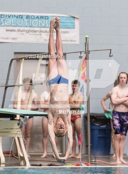 Thumbnail 2 in CHSAA 5A Boys Diving - State Championship photogallery.
