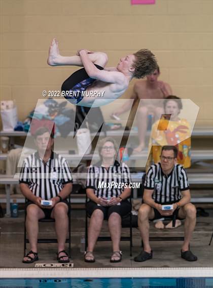 Thumbnail 2 in CHSAA 5A Boys Diving - State Championship photogallery.