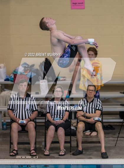 Thumbnail 3 in CHSAA 5A Boys Diving - State Championship photogallery.