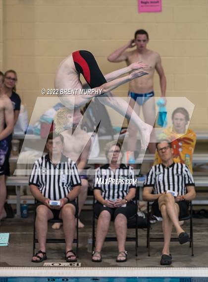 Thumbnail 1 in CHSAA 5A Boys Diving - State Championship photogallery.