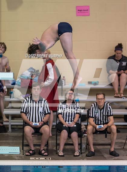 Thumbnail 3 in CHSAA 5A Boys Diving - State Championship photogallery.