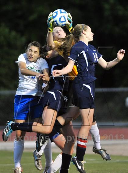 Thumbnail 3 in Raleigh Charter vs. Lake Norman Charter (NCHSAA 1A Final) photogallery.