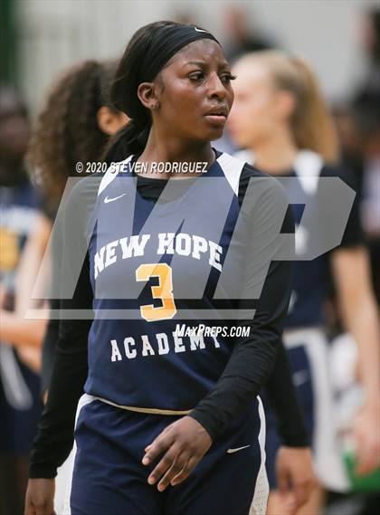Thumbnail 1 in New Hope Academy vs. Cathedral Catholic (MLK Showcase) photogallery.