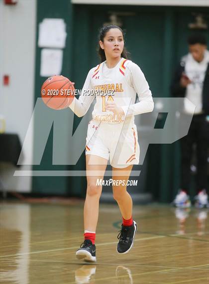 Thumbnail 1 in New Hope Academy vs. Cathedral Catholic (MLK Showcase) photogallery.