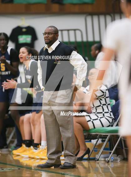 Thumbnail 2 in New Hope Academy vs. Cathedral Catholic (MLK Showcase) photogallery.