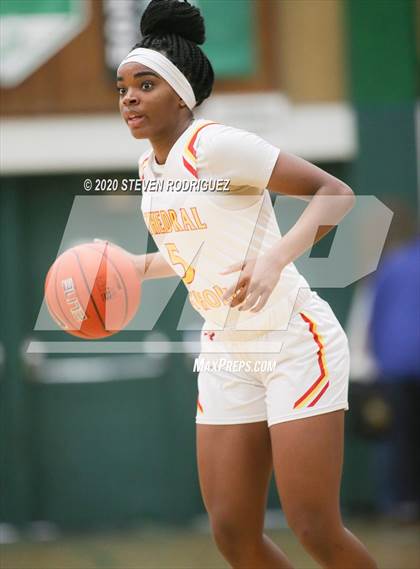 Thumbnail 1 in New Hope Academy vs. Cathedral Catholic (MLK Showcase) photogallery.