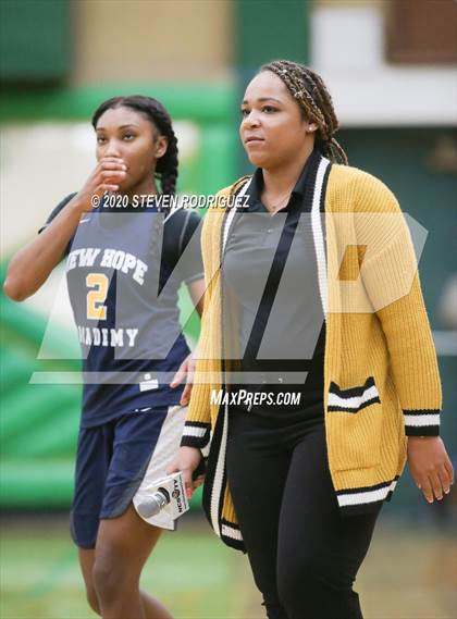 Thumbnail 3 in New Hope Academy vs. Cathedral Catholic (MLK Showcase) photogallery.