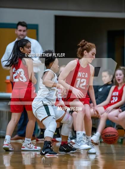 Thumbnail 2 in Neuse Christian Academy vs Trinity Christian (NCISAA 1A State Playoffs Round 3) photogallery.