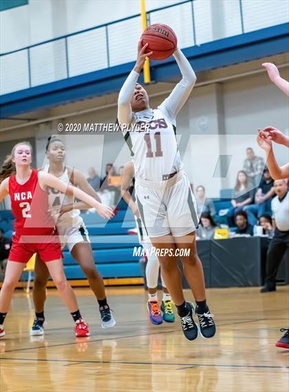 Thumbnail 3 in Neuse Christian Academy vs Trinity Christian (NCISAA 1A State Playoffs Round 3) photogallery.