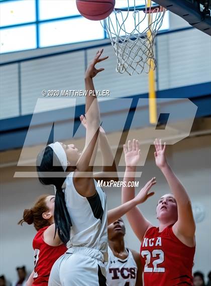 Thumbnail 1 in Neuse Christian Academy vs Trinity Christian (NCISAA 1A State Playoffs Round 3) photogallery.