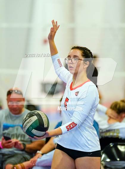 Thumbnail 2 in Franklin vs Roseville (Carmichael Invitational Volleyball Tournament)  photogallery.