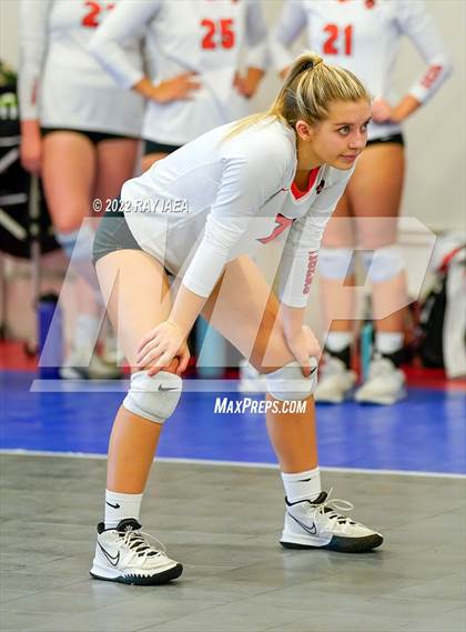Thumbnail 1 in Franklin vs Roseville (Carmichael Invitational Volleyball Tournament)  photogallery.