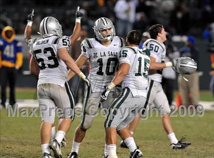 Thumbnail 2 in De La Salle vs. Crenshaw (CIF State Open Division Final) photogallery.