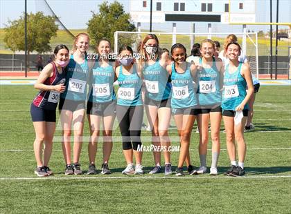 Thumbnail 3 in BVAL Girls Cross Country Championship photogallery.
