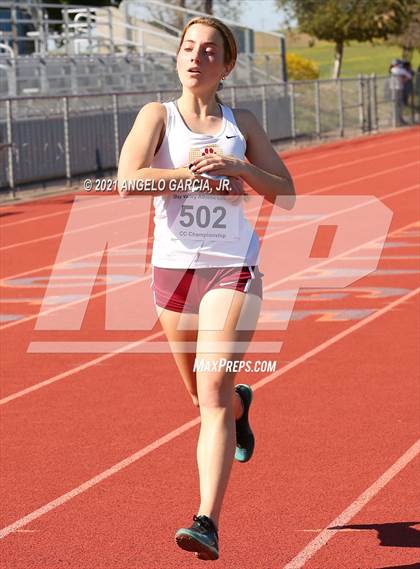 Thumbnail 2 in BVAL Girls Cross Country Championship photogallery.