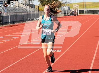 Thumbnail 3 in BVAL Girls Cross Country Championship photogallery.