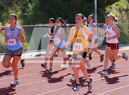 Thumbnail 2 in BVAL Girls Cross Country Championship photogallery.